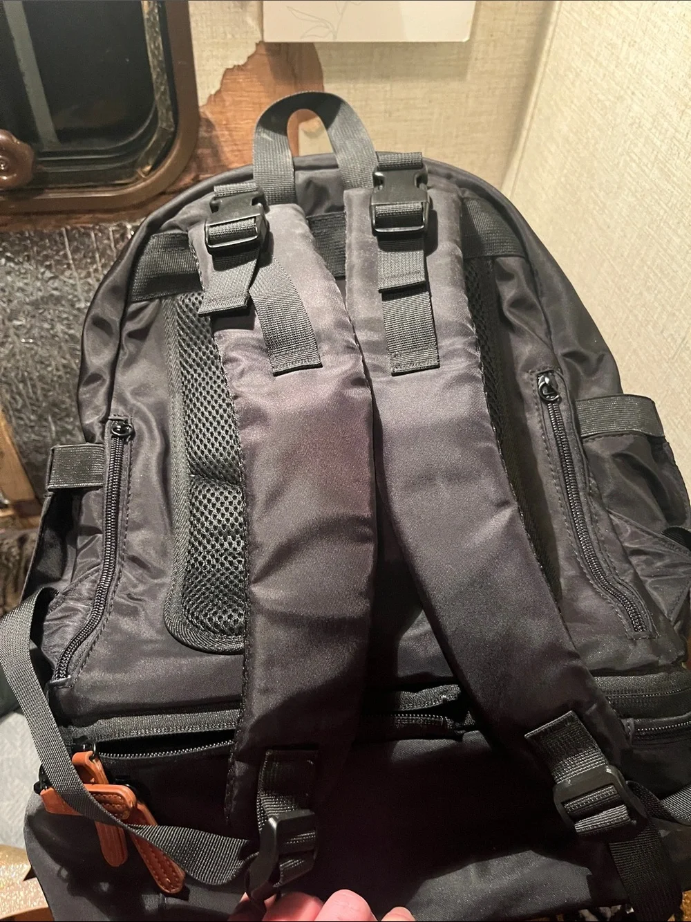 EMBUR Diaper bag backpack with detachable insulated cooler